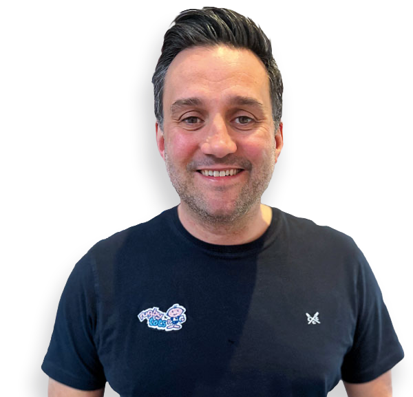 Max Webb, founder of Rugbytots.