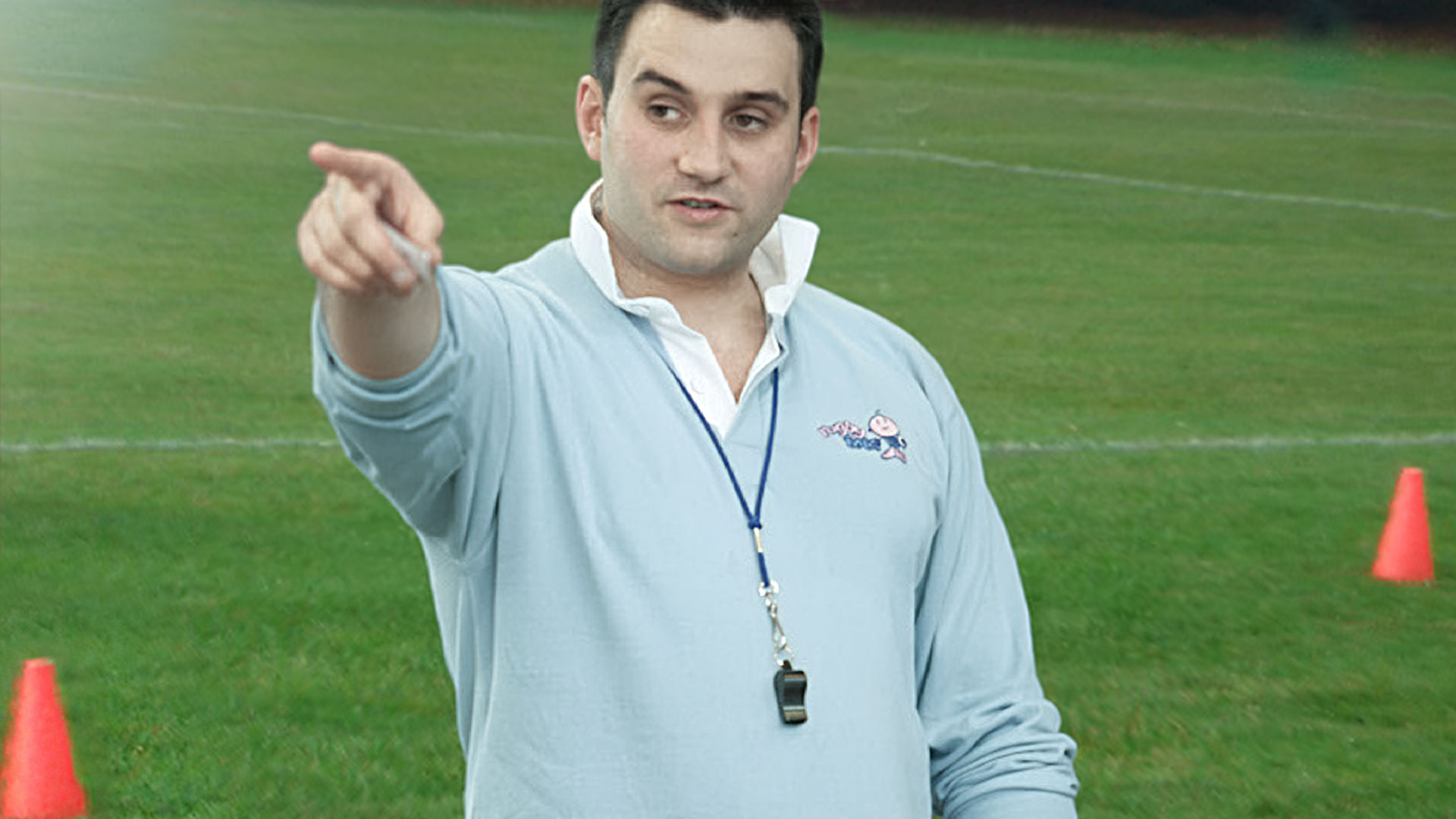 Rugbytots' founder Max Webb, circa 2008.